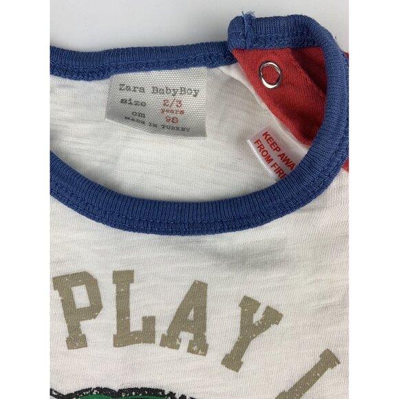 Zara Football Champion Raglan Tee {2/3} - Picture 6 of 7